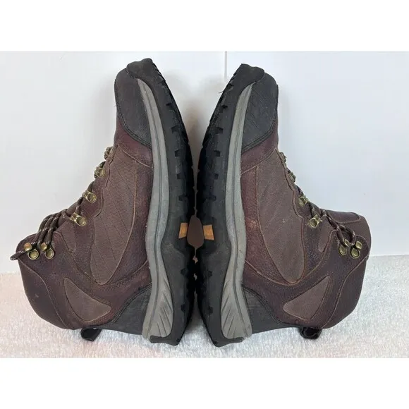 NORTIV 8 Skyline M Mens Brown Black Waterproof Military Hiking Boots Size 10.5