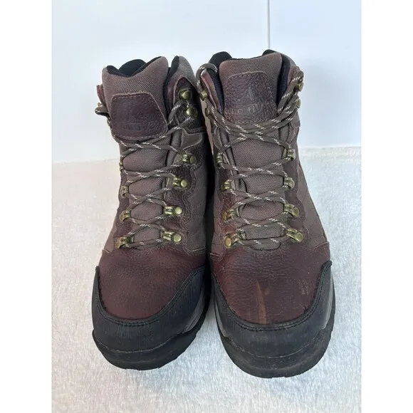NORTIV 8 Skyline M Mens Brown Black Waterproof Military Hiking Boots Size 10.5