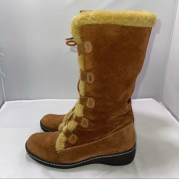 Nurture by Lamaze Suede Leather Boots Size 5.5