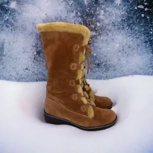 Nurture by Lamaze Suede Leather Boots Size 5.5