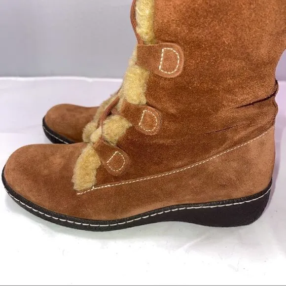 Nurture by Lamaze Suede Leather Boots Size 5.5