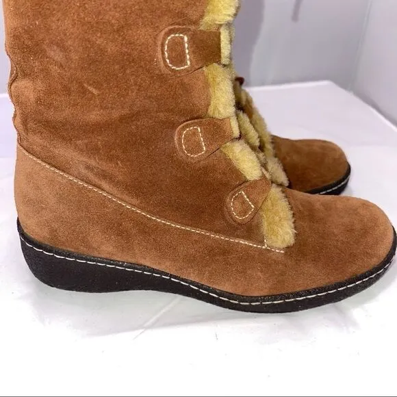 Nurture by Lamaze Suede Leather Boots Size 5.5