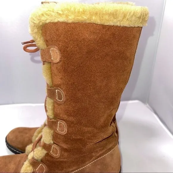 Nurture by Lamaze Suede Leather Boots Size 5.5