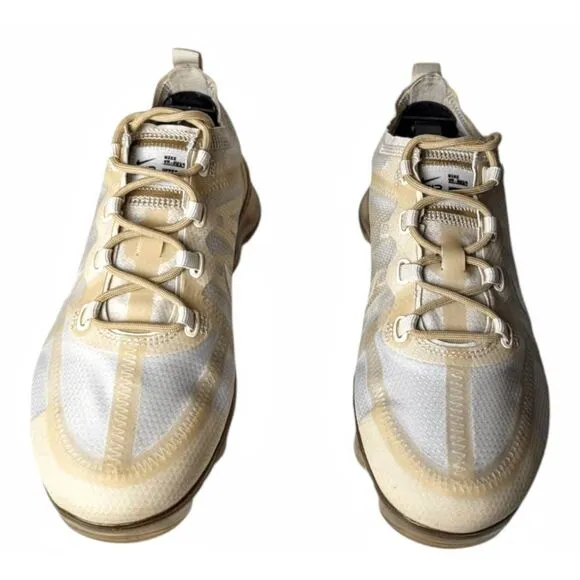 NWOB NIKE Air VaporMax 2019 'Cream Light Bone' Running Shoes Size 8