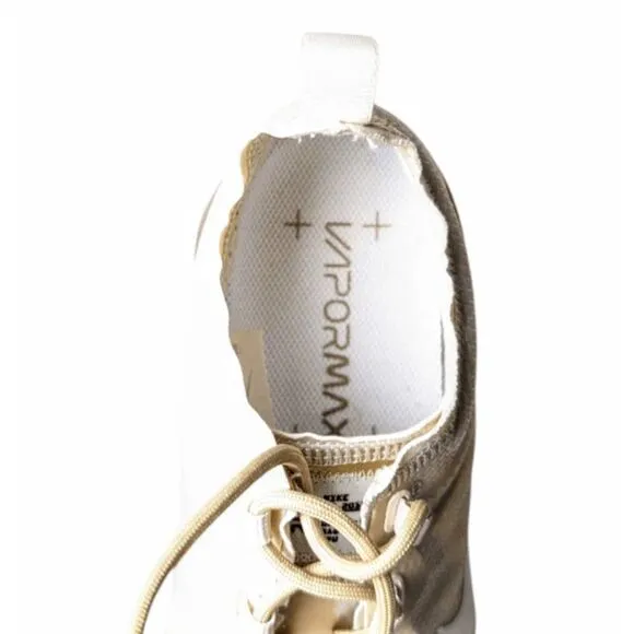 NWOB NIKE Air VaporMax 2019 'Cream Light Bone' Running Shoes Size 8