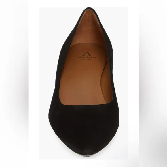 NWOT Aquatalia Pasha Pump (Women) in Black Suede, Size 10, never worn