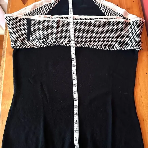 🖤NWOT Black and White Merino Wool blend Smartwool Sweater, size XL