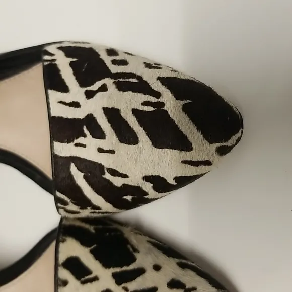 NWOT Derek Lam animal print heels