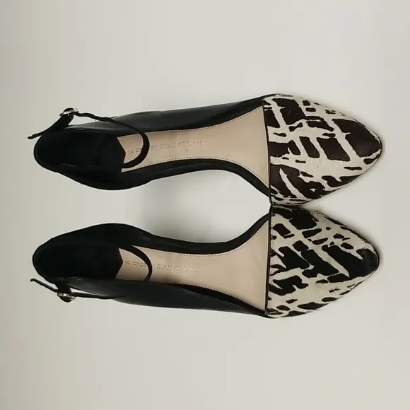 NWOT Derek Lam animal print heels