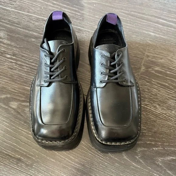 NWOT Eytys Phoenix Leather Derby Shoes Size EU 38 US7.5
