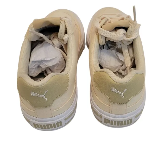 NWOT Puma Court Classic Vulc Women's Beige Lifestyle Sneakers Size US 7 Women's