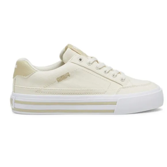 NWOT Puma Court Classic Vulc Women's Beige Lifestyle Sneakers Size US 7 Women's
