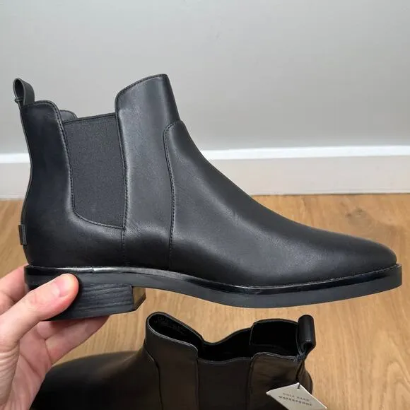 NWT Cole Haan Women's Nora Bootie Black Leather Ankle Chelsea Boot W22260