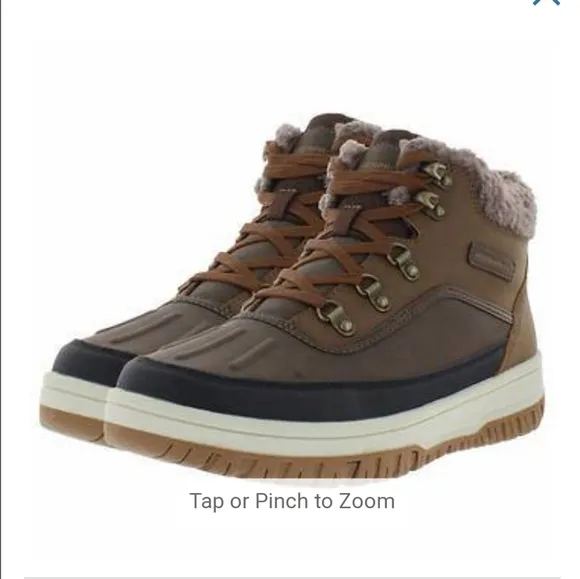 NWT Men's SIZE 13 WEATHERPROOF SLOPE FLEECE LINED BOOTS
