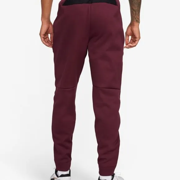 NWT [Nike] Therma Sphere Therma-FIT Burgundy Athletic Fitness Pants Men's Sz S