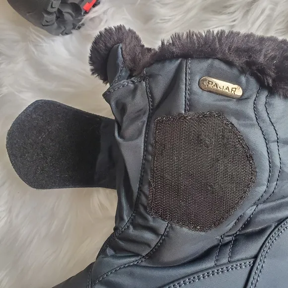 🍁NWT Pajar Moscou 2.0 Boots w/ Ice Grippers- Navy, Size 36 EU/ 5 US