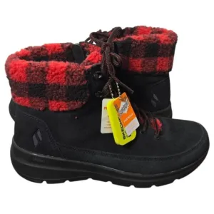 NWT Skechers Womens Black On the GO Glacial Ultra Timber Boots Size 8 144166