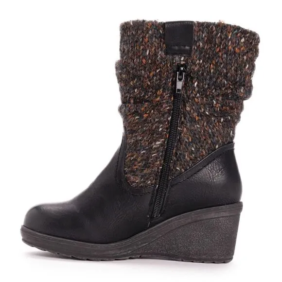 🆕NWT MUK LUKS Women's Palmer Boots - Black
