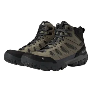 OBOZ Mens Sawtooth X Mid B-Dry Hiking Boots US 10 Gray Waterproof NIB