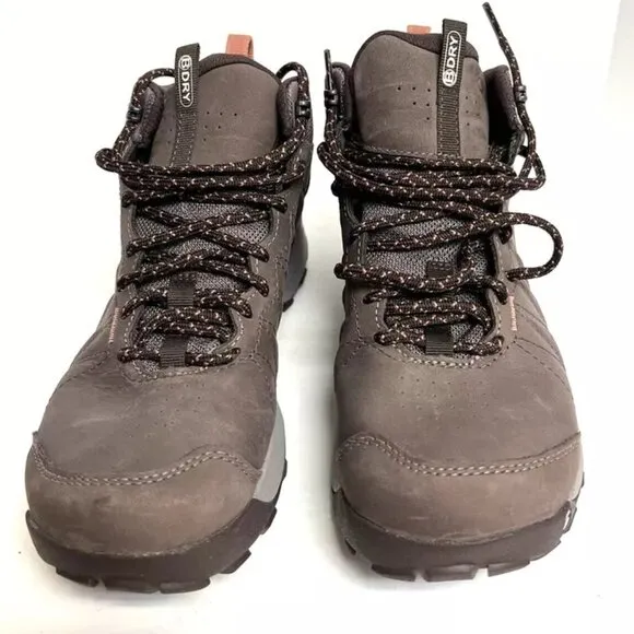Oboz Womens Sypes Mid Leather B-Dry Hiking Shoes, Size 8 Wide