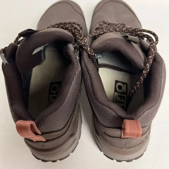 Oboz Womens Sypes Mid Leather B-Dry Hiking Shoes, Size 8 Wide