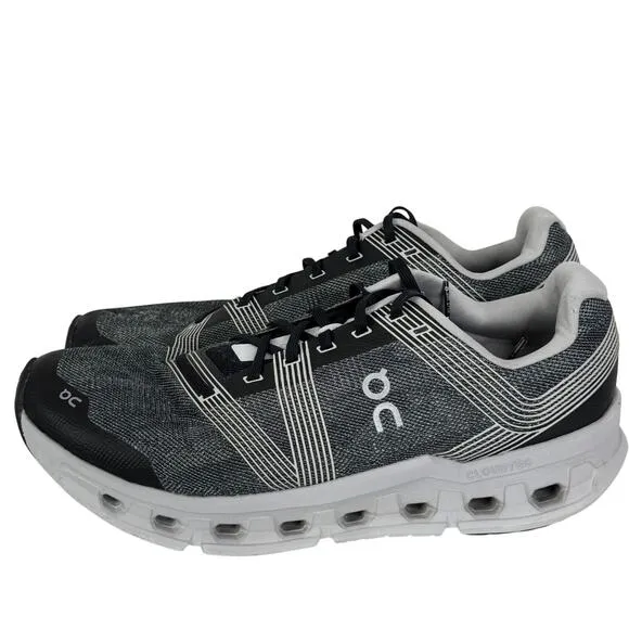 On Running Cloudgo Black Glacier Shoes Mens Size 11.5 Sneakers
