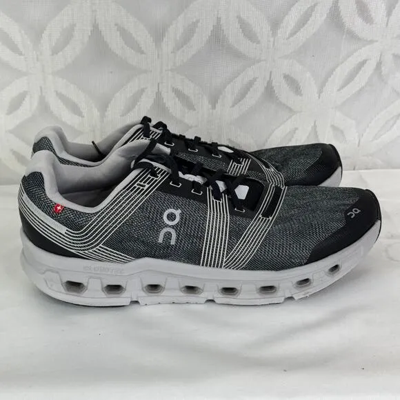 On Running Cloudgo Black Glacier Shoes Mens Size 11.5 Sneakers