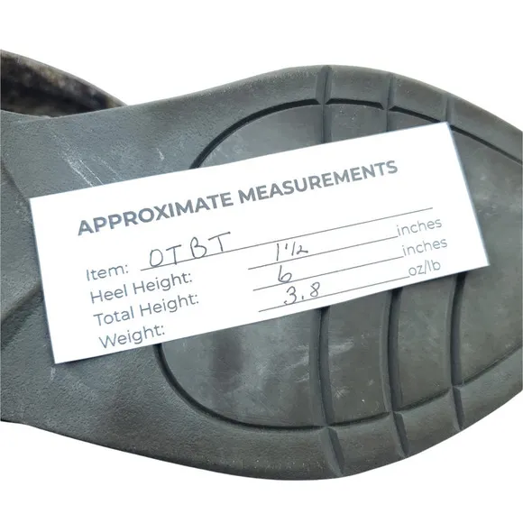 OTBT Womens Booties 9 Gray Leather Zip Up Hiking Outdoor Ankle Outing Boots