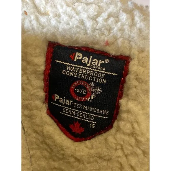 Pajar Women's Greenland Winter Snow Boots Gray Women's 39 8/8.5