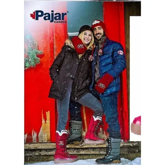 Pajar Women's Greenland Winter Snow Boots Gray Women's 39 8/8.5