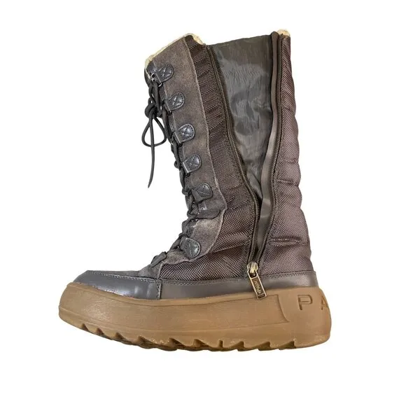 Pajar Women's Greenland Winter Snow Boots Gray Women's 39 8/8.5