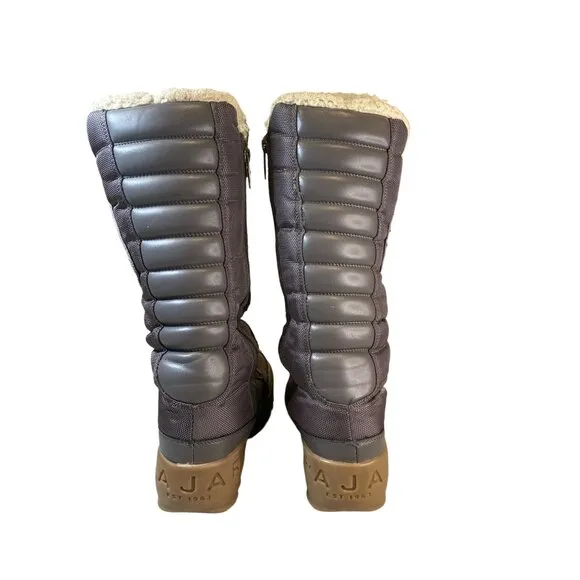 Pajar Women's Greenland Winter Snow Boots Gray Women's 39 8/8.5