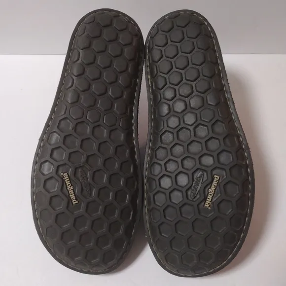 Patagonia Men's Pau Leather Slip-On Casual Walking Comfort Moc Shoes Olive Night