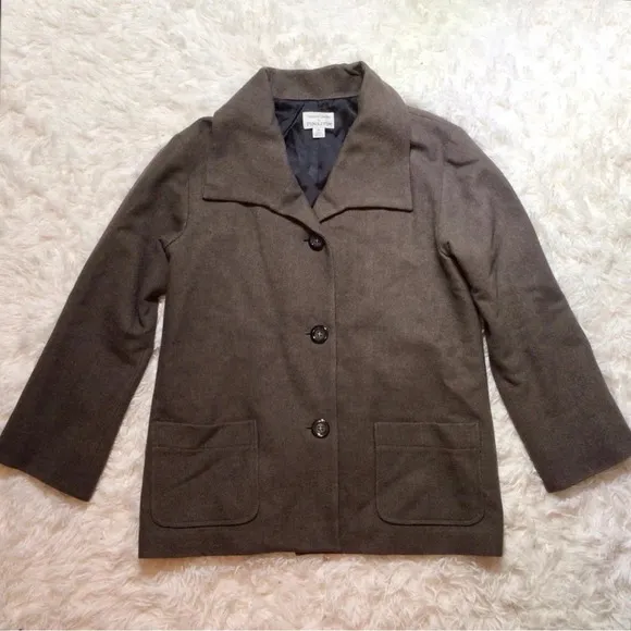 Pendleton Wool Country Clothes 100% Virgin Blazer Jacket Vintage M 8 10 PNW Ptld