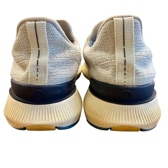 PETER MILLAR White Hyperlight Apollo Sneakers 9.5 Shoes Knit Slip On Golf Casual