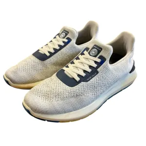 PETER MILLAR White Hyperlight Apollo Sneakers 9.5 Shoes Knit Slip On Golf Casual