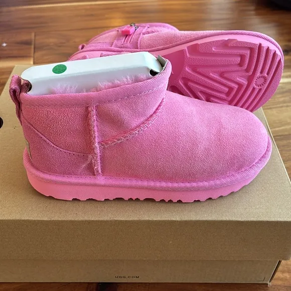 Pink Kids Boots