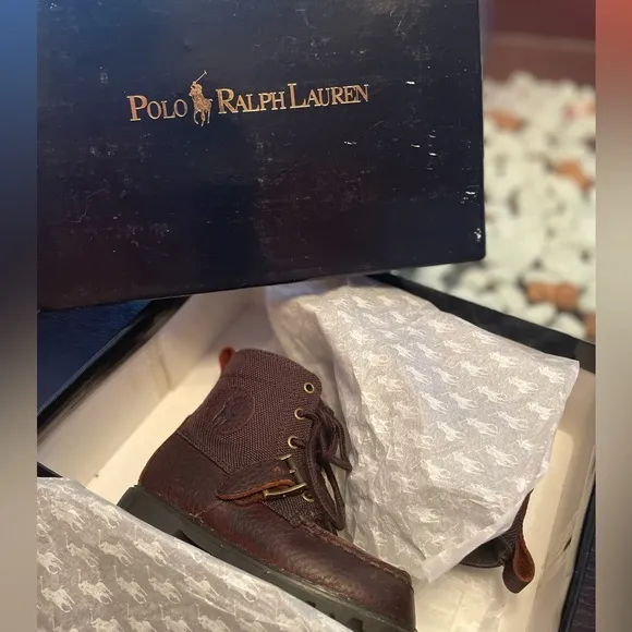 Polo By Ralph Lauren Ranger HI II Boot Tumbled Leather