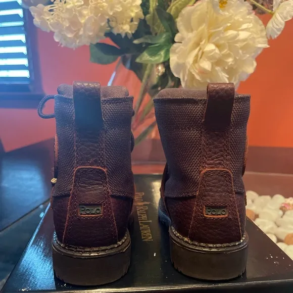 Polo By Ralph Lauren Ranger HI II Boot Tumbled Leather