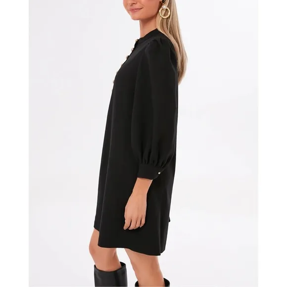 POMANDER PLACE Black Samantha Dress