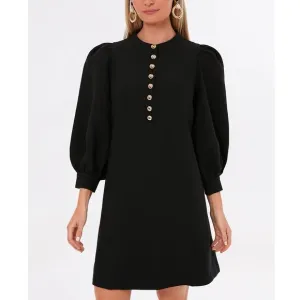 POMANDER PLACE Black Samantha Dress