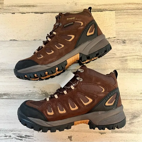 Propet Men’s Ridge Walker M 3599 6”Boots Orthotic Diabetic Friendly Size 10EEE