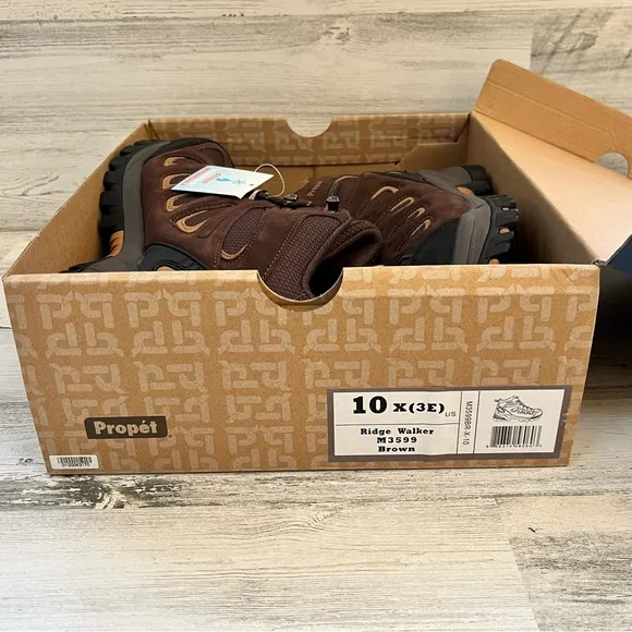 Propet Men’s Ridge Walker M 3599 6”Boots Orthotic Diabetic Friendly Size 10EEE