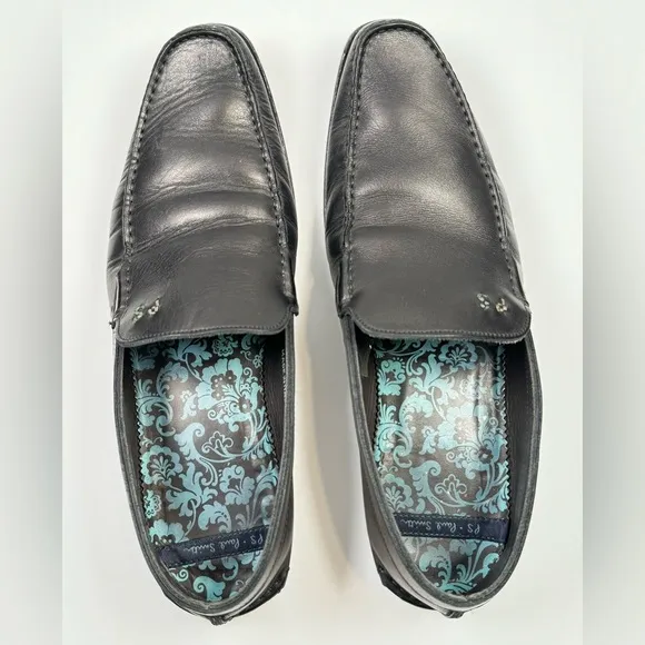 PS Paul Smith Leather Slip on Loafer Leather Shoes Black Men’s Size 8.5