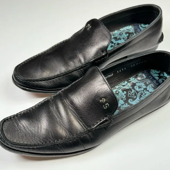PS Paul Smith Leather Slip on Loafer Leather Shoes Black Men’s Size 8.5