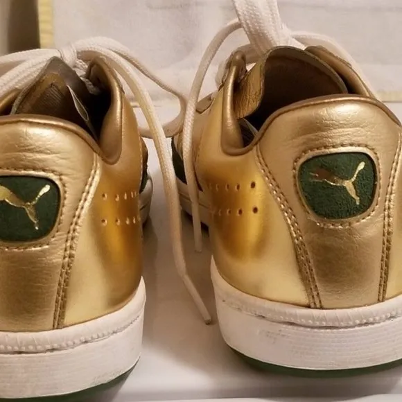 Puma Match LE‎ S Metallic Gold Sneakers Mens 6.5