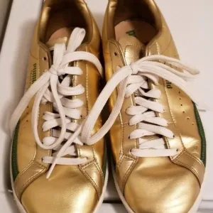 Puma Match LE‎ S Metallic Gold Sneakers Mens 6.5