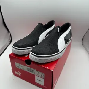 Puma Rip L Perf Mens Slip On Shoes Size 10 NIB Black