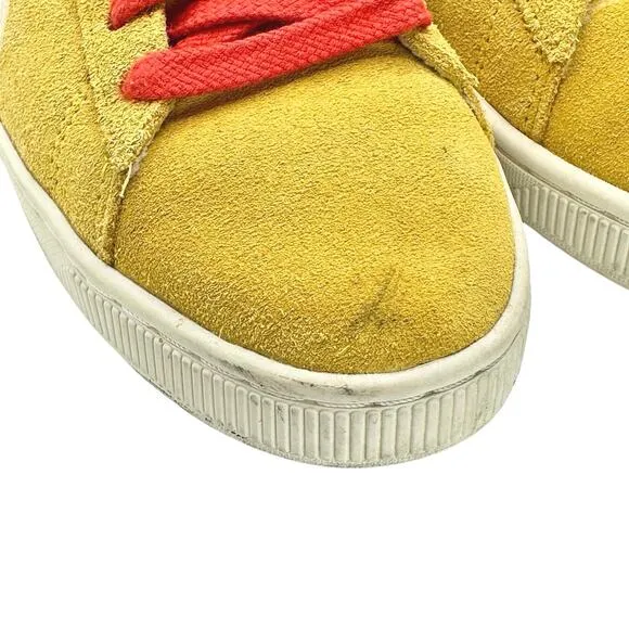 Puma x Haribo | Men | Triplex Collaboration Yellow Suede Lace Up Sneakers | Sz 8
