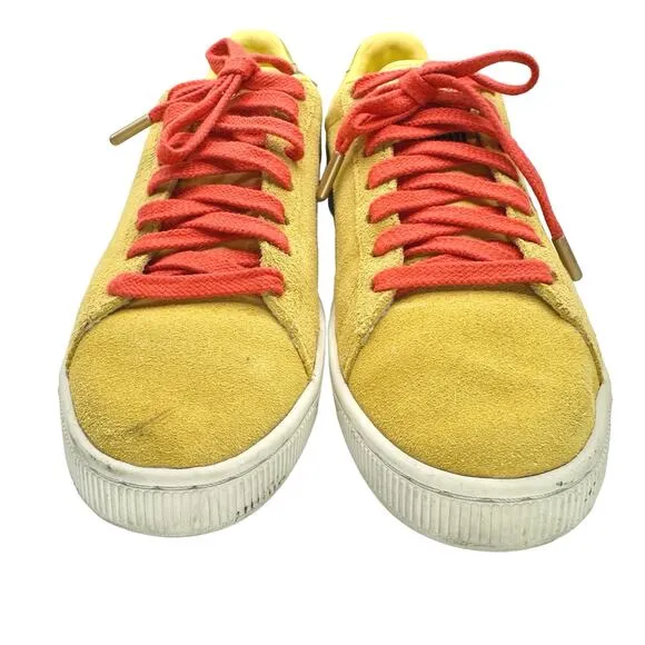 Puma x Haribo | Men | Triplex Collaboration Yellow Suede Lace Up Sneakers | Sz 8
